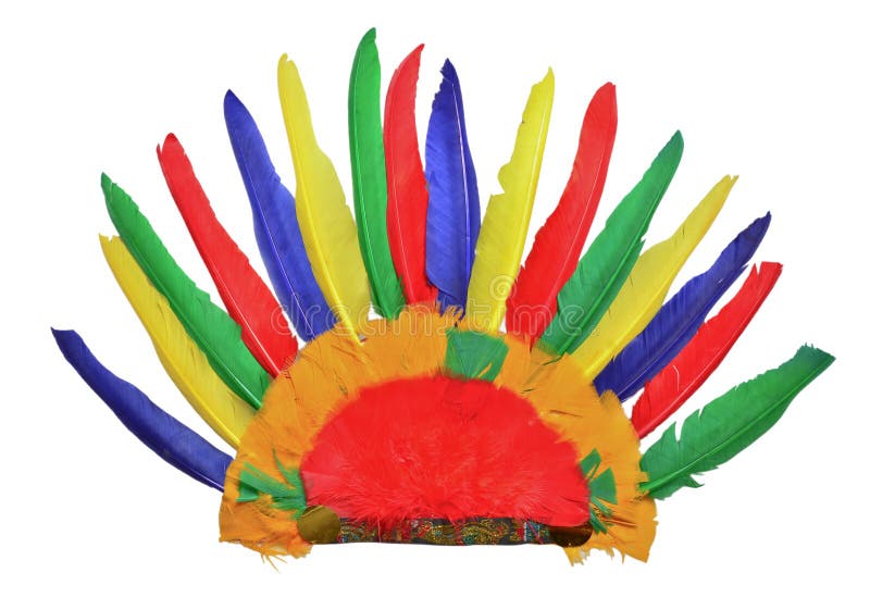 Coiffe indienne indigène illustration stock Coiffe indienne indigène illustration stock