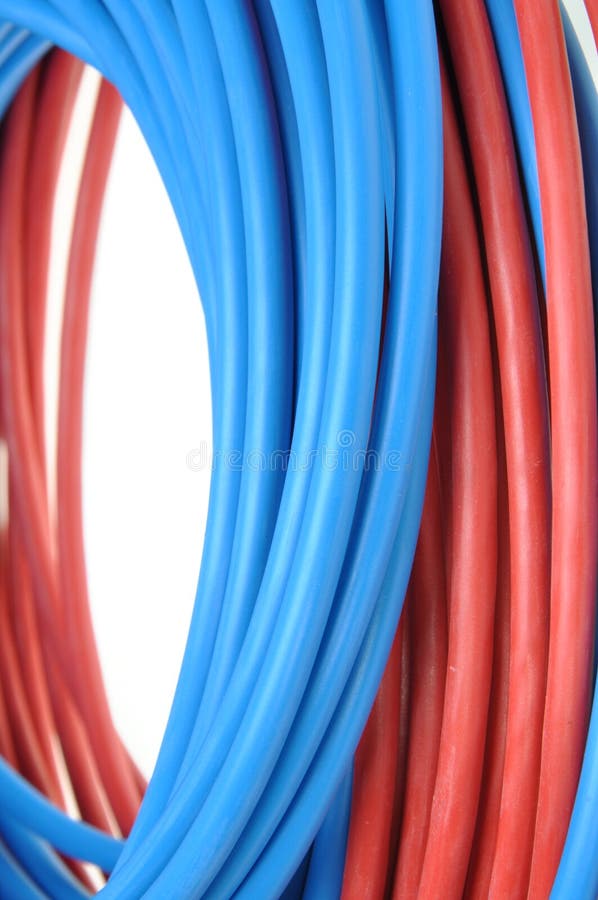 Coil of electrical cable stock photo. Image of electricity 54085376