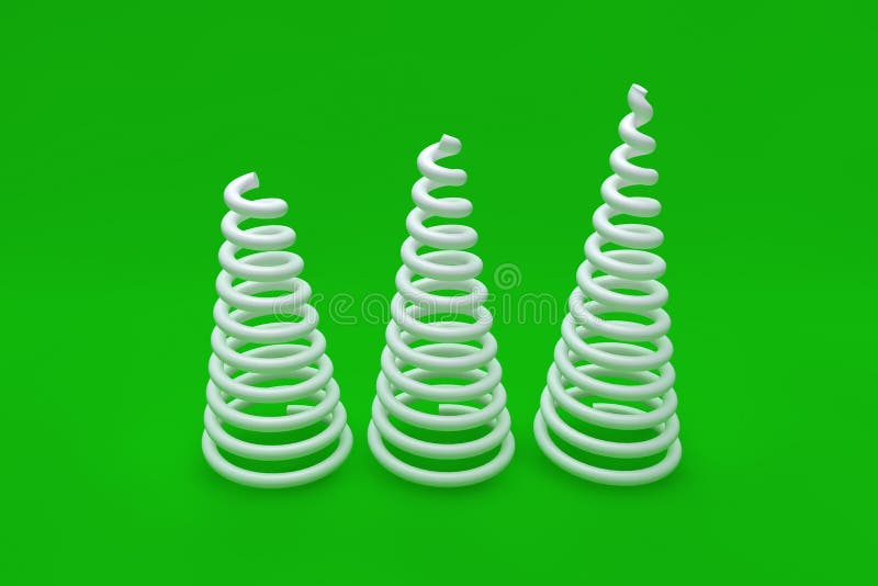 Coil spring royalty free illustration
