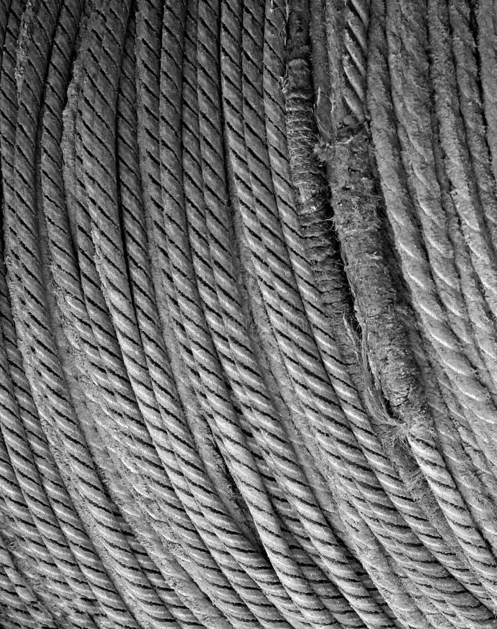 Coiled rope detail