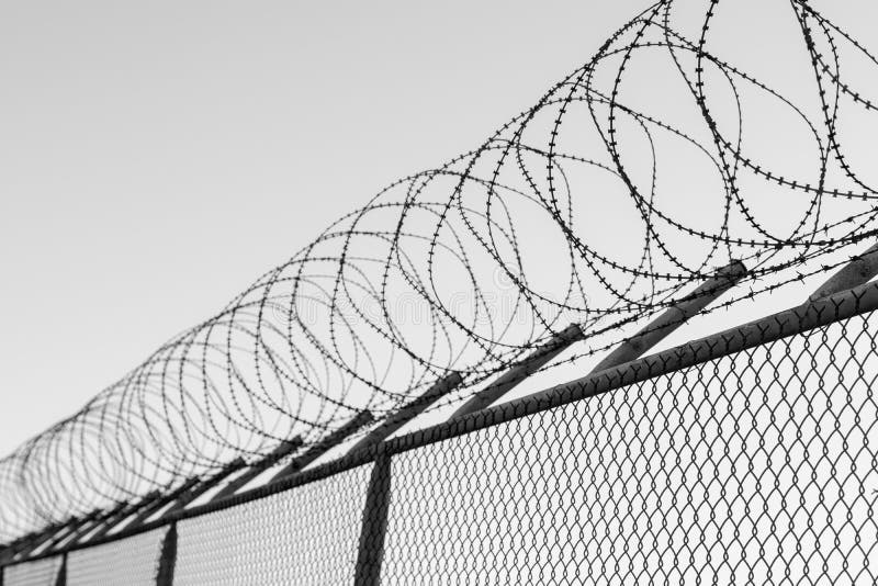 Coils Razor Wire Fence Stock Photos Free & RoyaltyFree Stock Photos