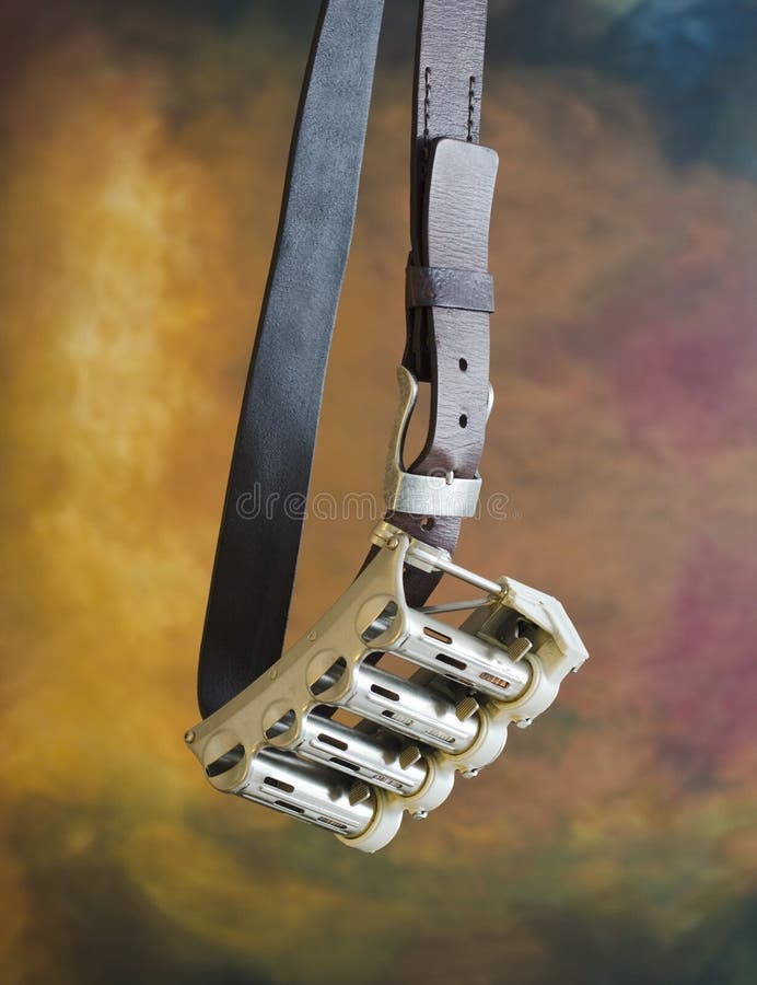 Coin dispenser on belt stock image. Image of work, suspended 21042989