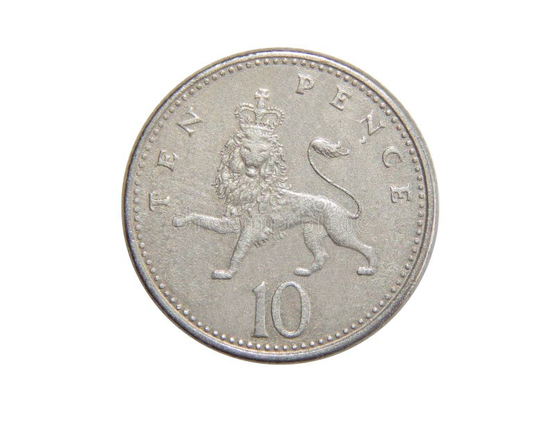 Coin of Great Britain 10 pence