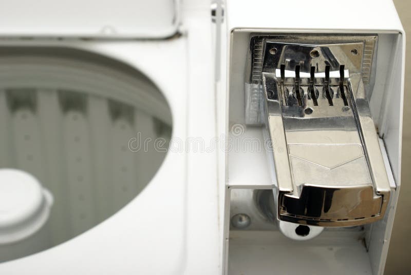 Coin Operated Laundry royalty free stock images
