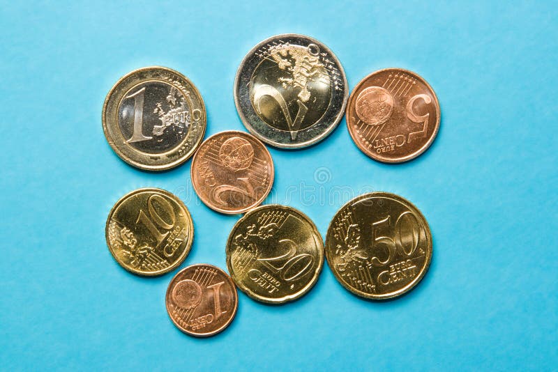 Coins close-up