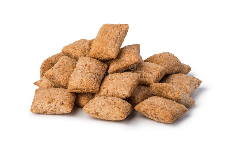 Cojines del cereal de la avena foto de archivo Cojines del cereal de la avena foto de archivo