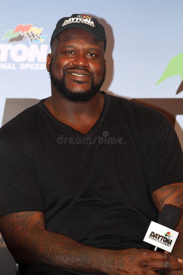 Coke de Shaquille O “Neal Attends NASCAR zéro 400 image stock Coke de Shaquille O “Neal Attends NASCAR zéro 400 image stock