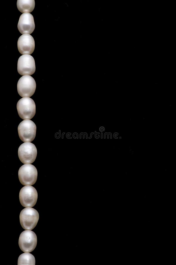 Colar de Pérolas imagem de stock