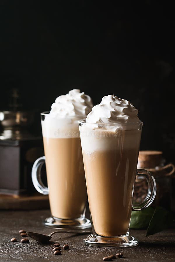 Cold coffee drink stock image. Image of dessert, iced - 110826609