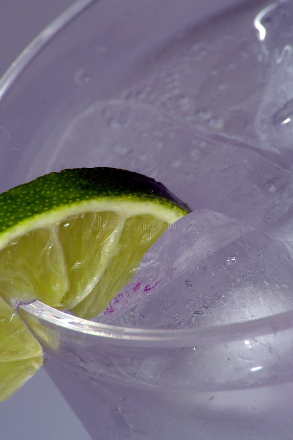 Cold Drink with Lime 2 stock image. Image of citrus, drinks - 768367