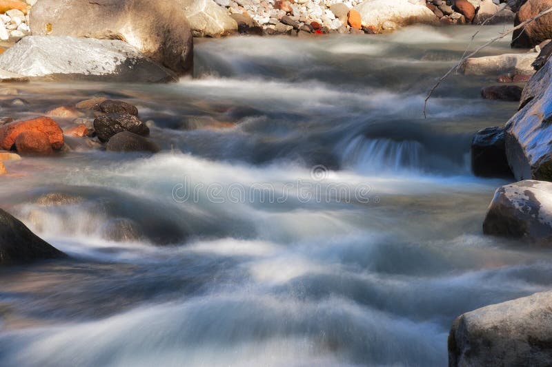 Head of the Sandy River Mt. Hood National Forest royalty free stock images Head of the Sandy River Mt. Hood National Forest royalty free stock images