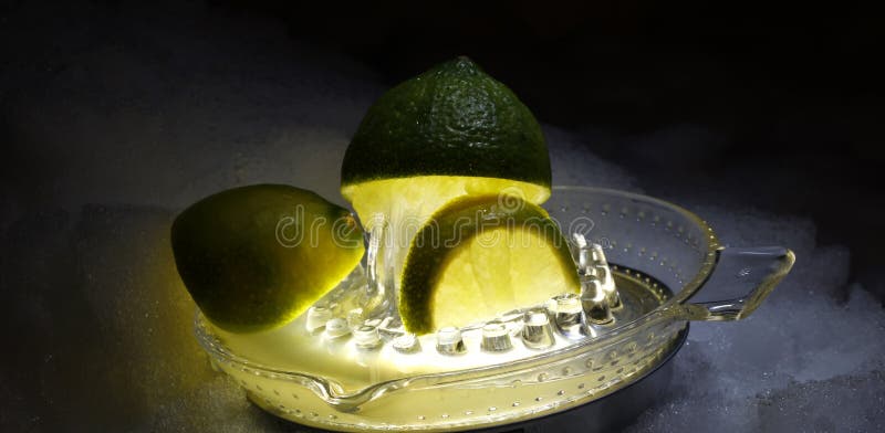 Cold ice and snow stock photo