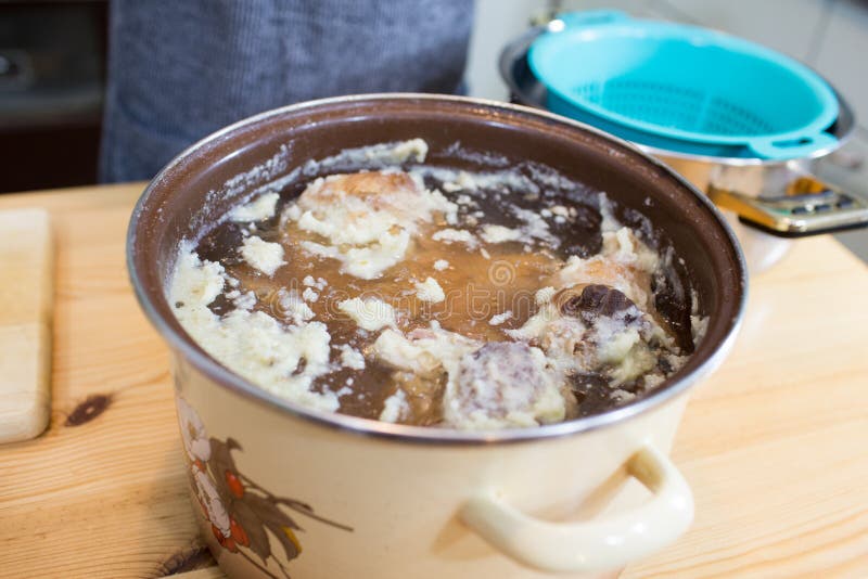 Cold jelly meat. stock photo. Image of food, shank, body 36343934