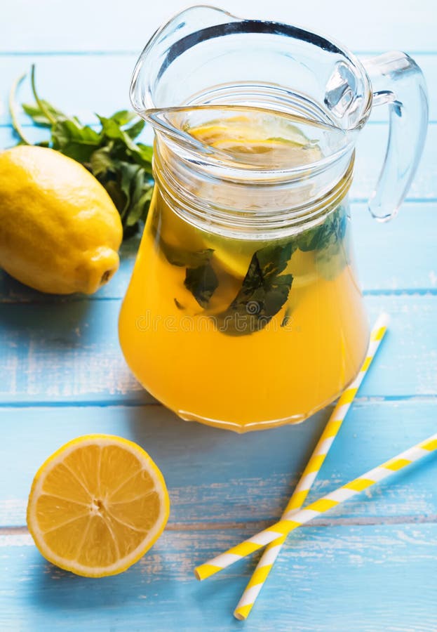 Cold lemonade stock photo. Image of sour, juice, healthy 43268728
