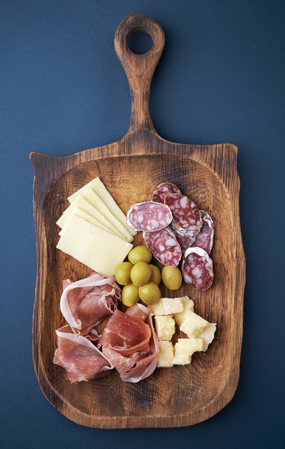 Cold Meat and Cheese on a Plate Stock Photo Image of beef, slice