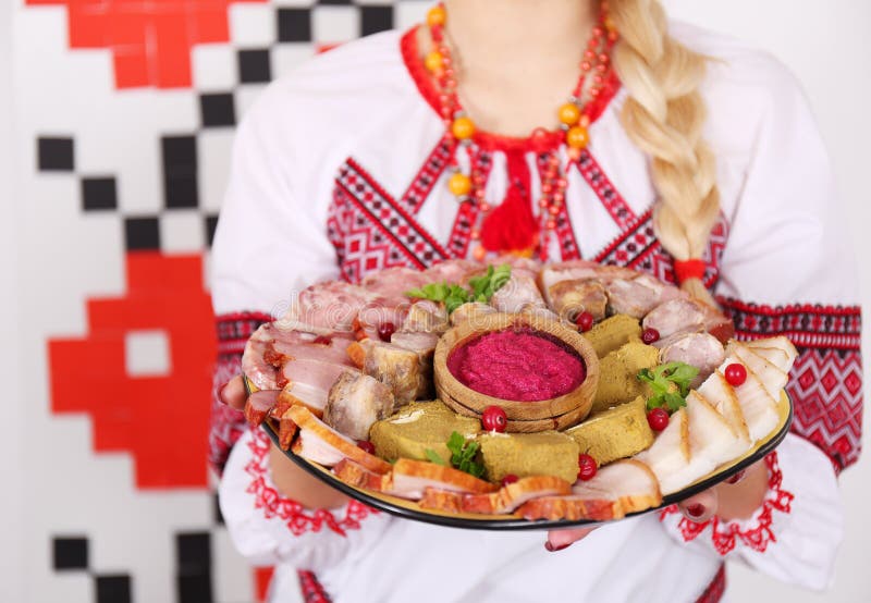 Cold meat snacks stock photo. Image of bacon, closeup 69089528