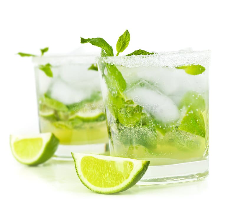 Cold mojito drink