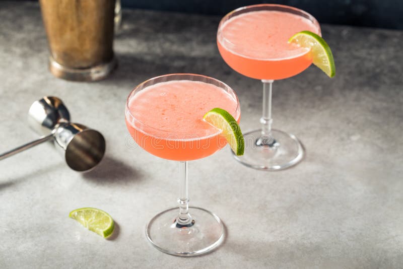 Cold Refreshing Tequila Siesta Cocktail Stock Image Image of drink