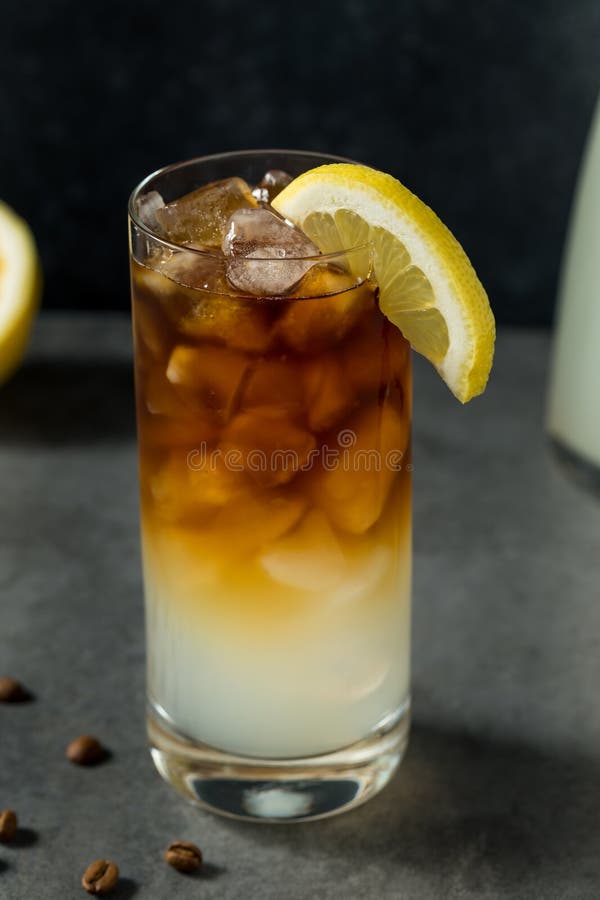 Cold Sweet Coffee and Lemonade Drink Stock Photo Image of soda