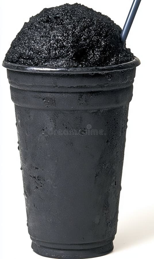 Cold tea is being served in a plastic cup set against a white background royalty free stock photography