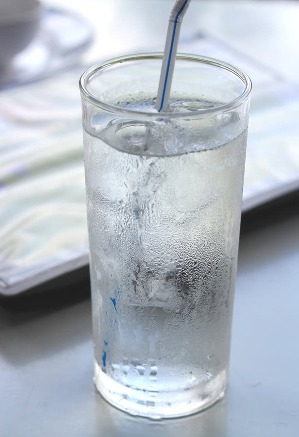 Cold water in glass stock photo. Image of kitchen, home - 44657326