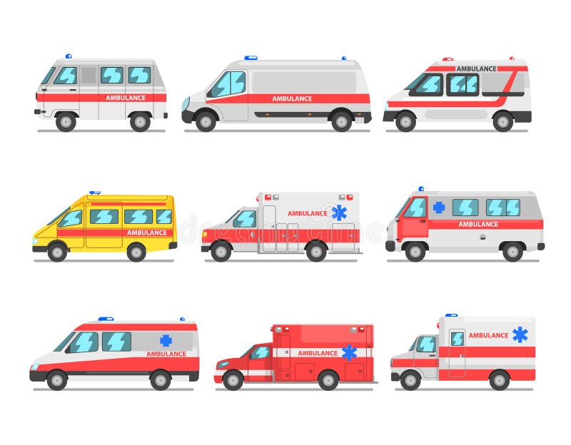 Carro De Ambulância Amarelo, Serviço Médico De Emergência Veículo Vetor De  Desenhos Animados Ilustração Isolada Em Um Fundo Branco Ilustraciones svg,  vectoriales, clip art vectorizado libre de derechos. Image 80957620