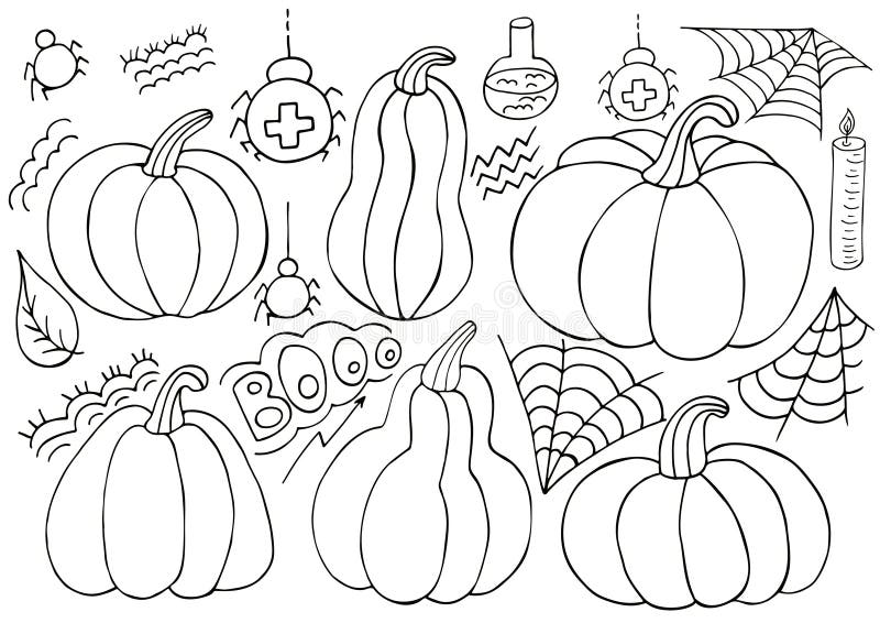 Design De Halloween. Estilo De Desenho Animado Dos Elementos Halloween  Ilustração do Vetor - Ilustração de truque, jogo: 228966944