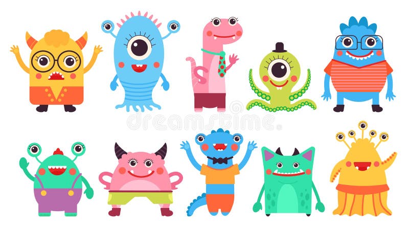 Concurso de dibujo infantil Monsters