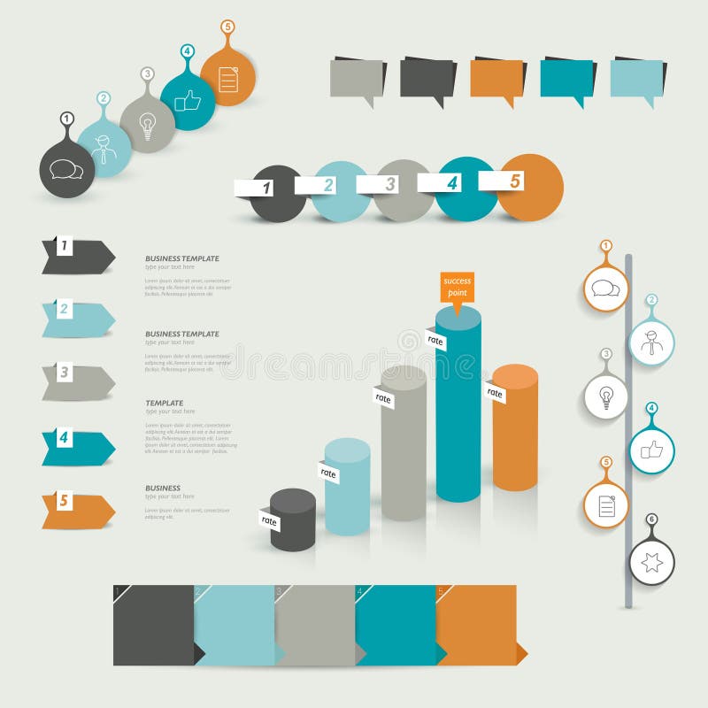 Download Colecciones De Plantilla Plana Del Diseño Del Infographics Ilustración del Vector - Ilustración de concepto, diseño: 42443827