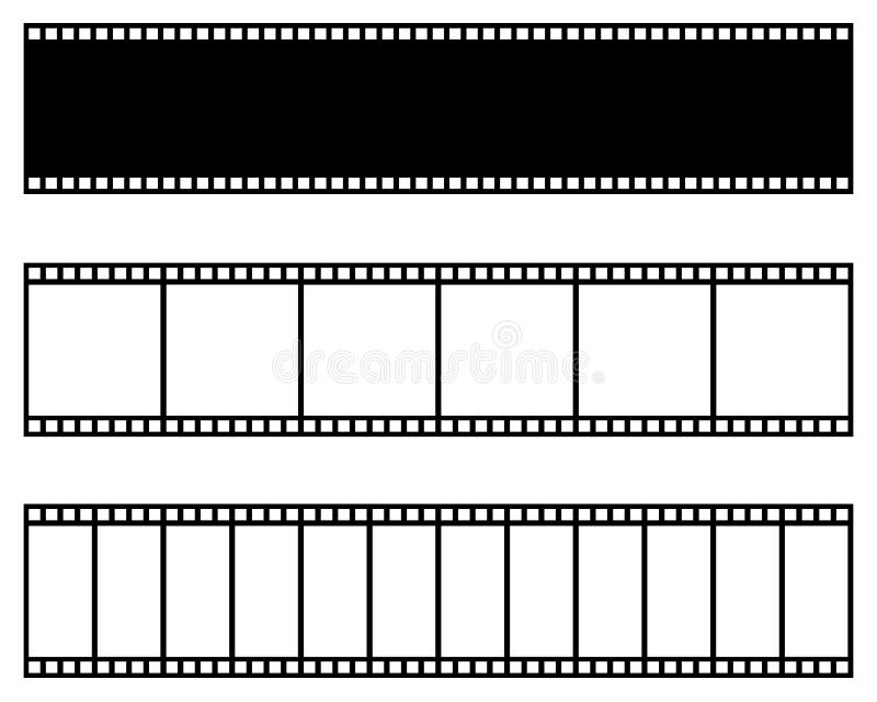 Colección de la tira de la película Modelo del vector Cine, película, foto, marco de la tira de película libre illustration Colección de la tira de la película Modelo del vector Cine, película, foto, marco de la tira de película libre illustration