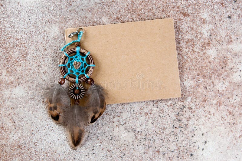 Coletor ideal feito a mão e envelope de kraft fotos de stock royalty free