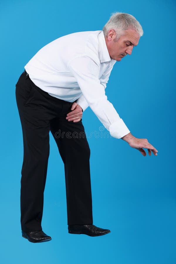 Colheita do homem de negócios algo acima imagens de stock Colheita do homem de negócios algo acima imagens de stock