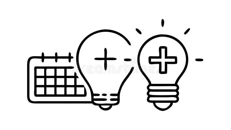 Collaborative Planning: Adding Ideas Scheduling for Growth, vector design Generative AI vector illustration