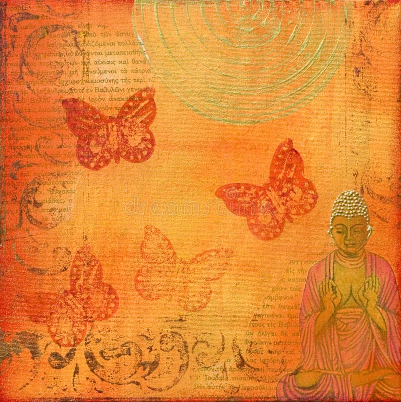 Collage artwork royalty free illustration Collage artwork royalty free illustration