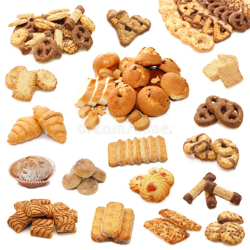 Collage from cookies