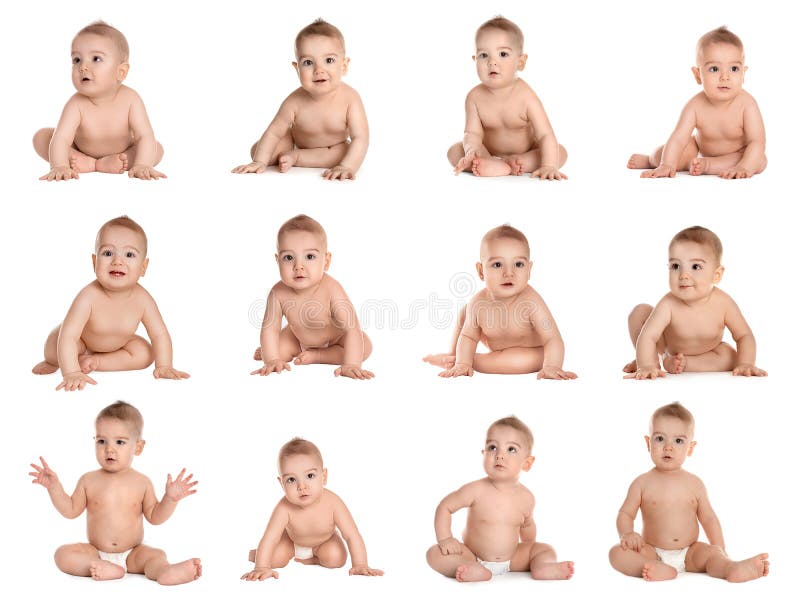 1 5 Cute Baby Collage Photos Free Royalty Free Stock Photos From Dreamstime