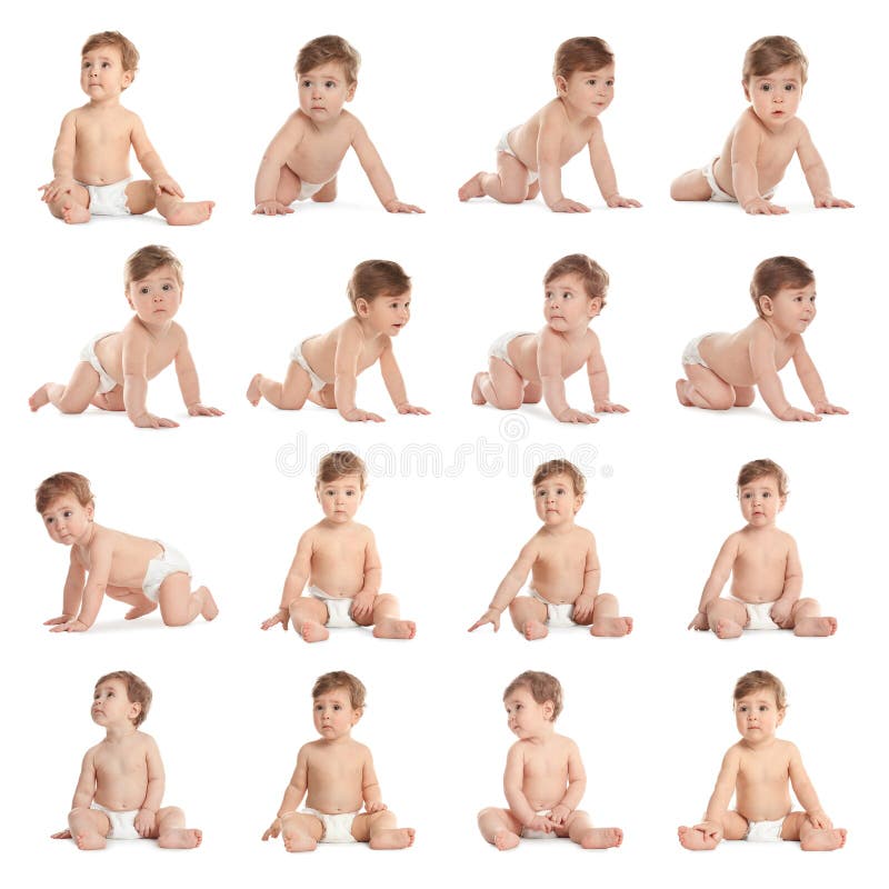 1 5 Cute Baby Collage Photos Free Royalty Free Stock Photos From Dreamstime