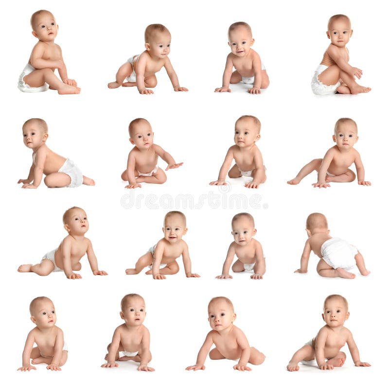 1 5 Cute Baby Collage Photos Free Royalty Free Stock Photos From Dreamstime