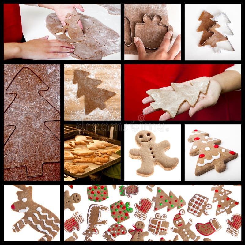 Collage de la Navidad fotos de archivo Collage de la Navidad fotos de archivo