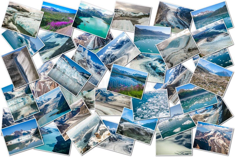 Superficial Shuraba centavo Alaska Collage Fotos de stock - Fotos libres de regalías de Dreamstime