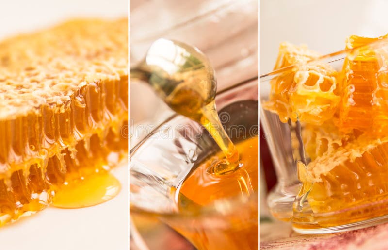 Collage de miel