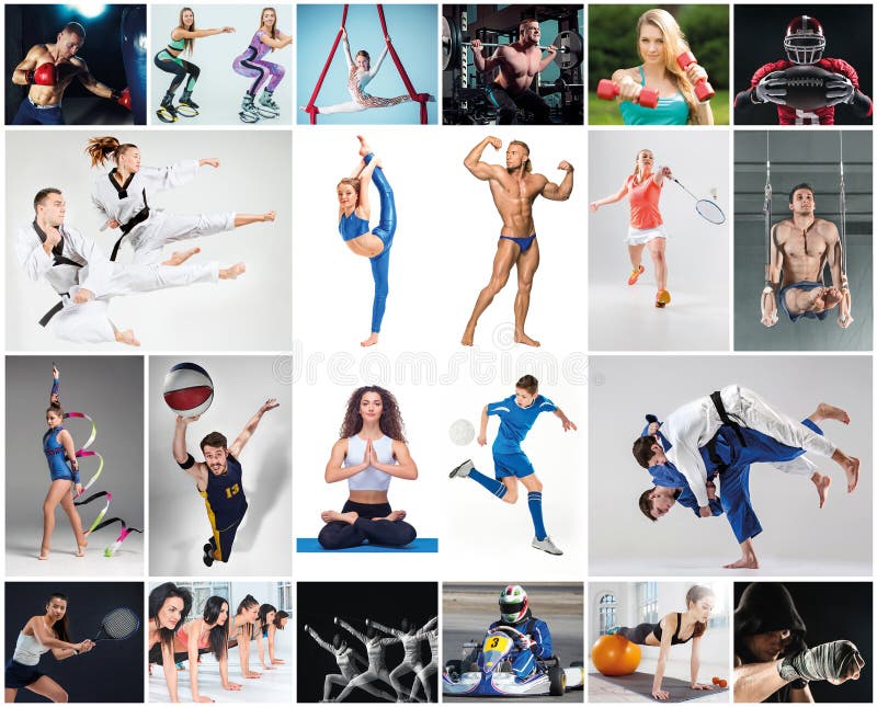 Different Kinds Exercise Royalty-Free Images, Stock Photos & Pictures