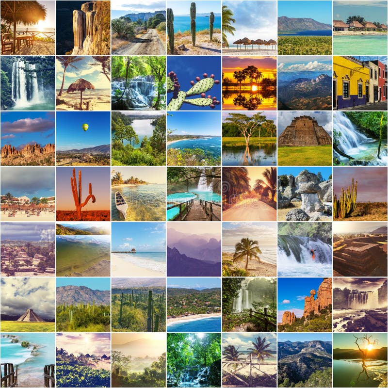 Collage messicano fotografie stock libere da diritti Collage messicano fotografie stock libere da diritti