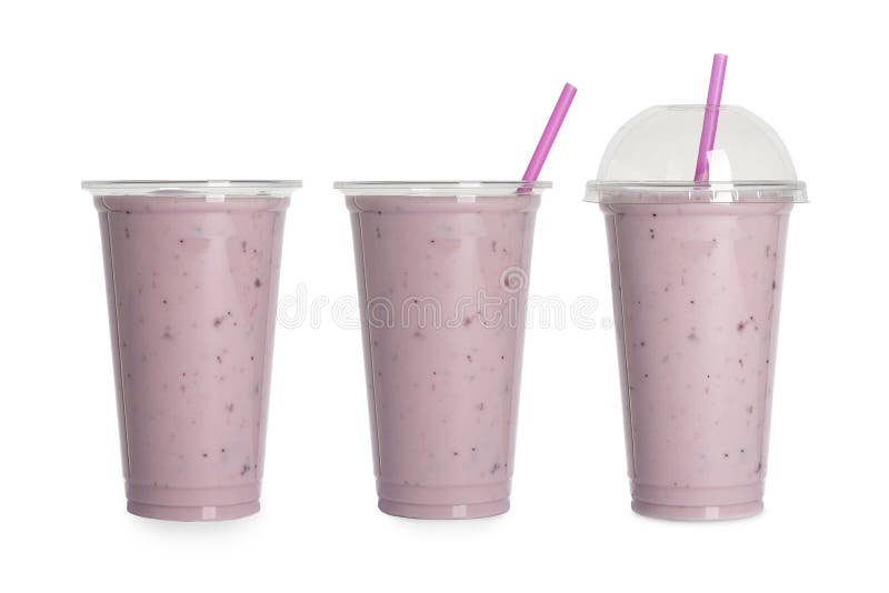 Plastic Cup Milkshake Image & Photo (Free Trial)