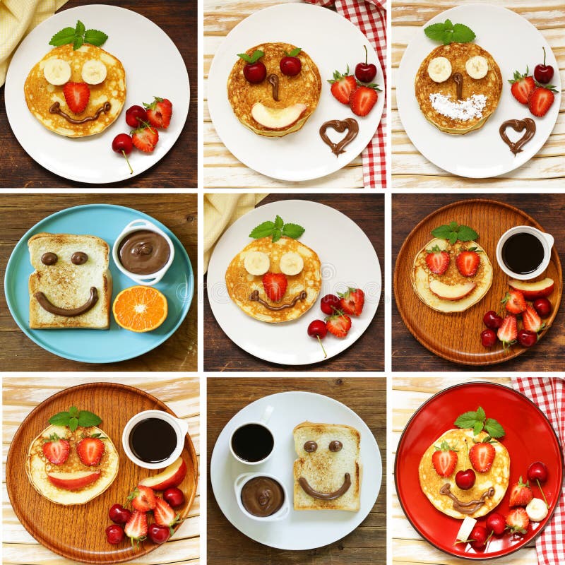 Блины коллаж