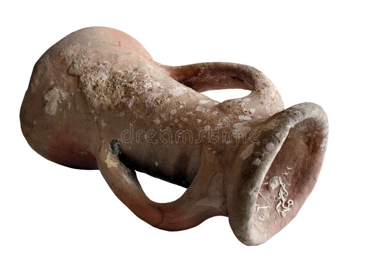 Collare romano del Amphora fotografia stock libera da diritti Collare romano del Amphora fotografia stock libera da diritti