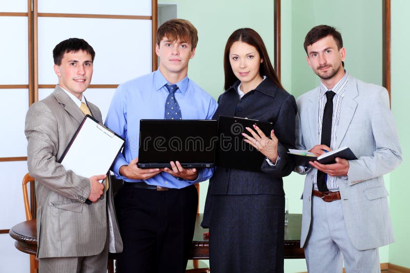 Colleagues royalty free stock images