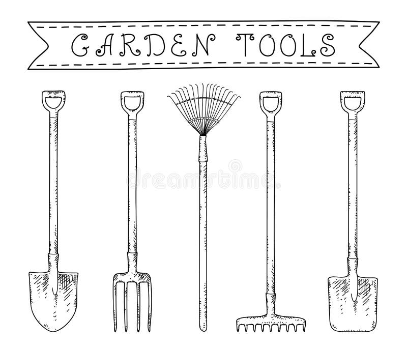 Set of isolated drawing tools Royalty Free Vector Image