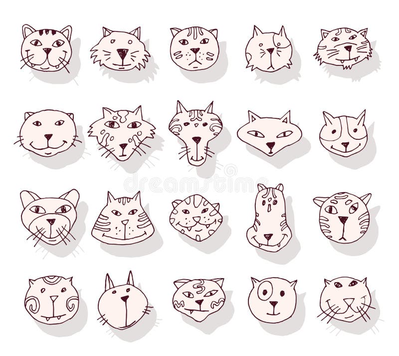 Cat Icons Stock Illustrations – 27,831 Cat Icons Stock Illustrations,  Vectors & Clipart - Dreamstime