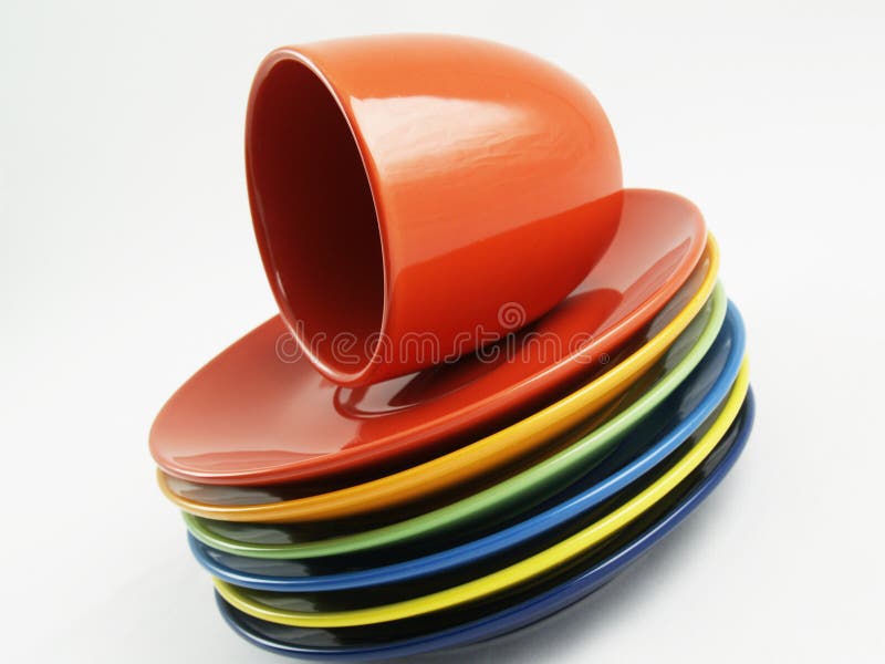 Collection Of Colorful Dishes Stock Photo Image of color, food 33947216